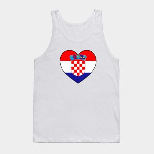 Heart - Croatia Tank Top